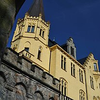 Schloß Rothestein von unten