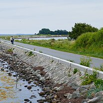 Damm zwischen Avernake und Korshavn