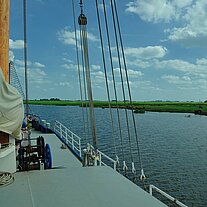 auf dem Kanal in Holland