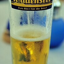 ein Glas Hiddenseer
