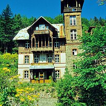 altes Holzhotel