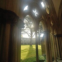 im Kreuzgang