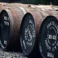 Whisky Fässer Blair Atholl Destillery
