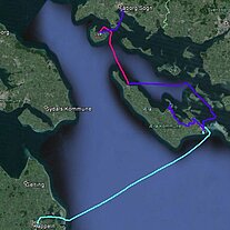 Route Søby, Lyø, Faaborg