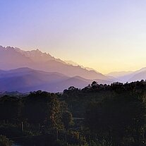 Monte Cinto am Abend
