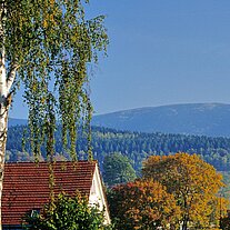 Blick von Kunzendorf zur Sonnenkoppe