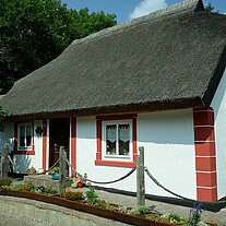 reetgedecktes Fischerhaus