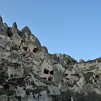 durchlöcherter Felsen