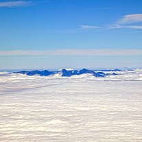 Madeiras Berge über den Wolken