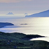 Blick zu den Skelligs