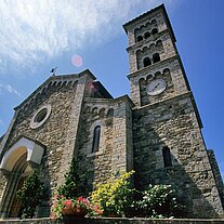 Die Kirche von Castellina in Chianti
