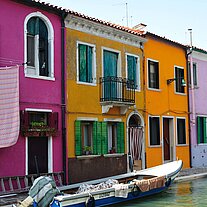 Häuser von Burano